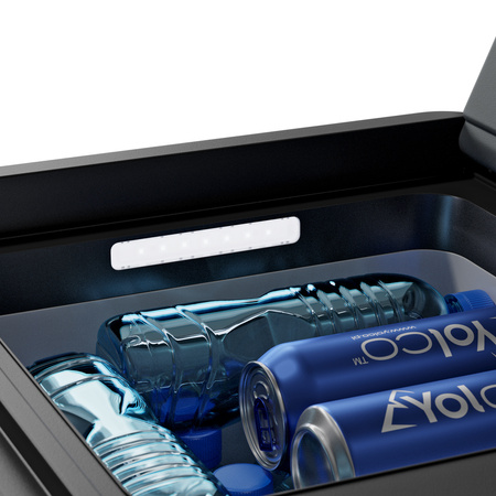 Yolco przenośna lodówka kompresorowa DX30 30 l, dwustrefowa, Space Grey