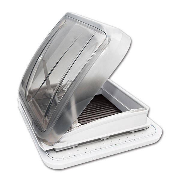 ExtraVENT 40 dome and closing system with aluminium handle