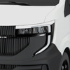 RDX osłony reflektorów biały połysk Renault Master 2019-2023