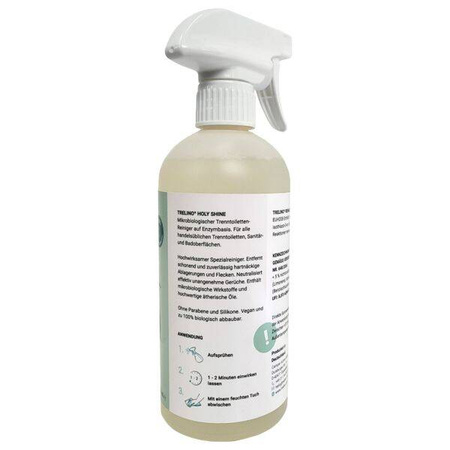 Trelino Holy Shine środek czyszczący do toalet kompostujących 500 ml - enzymy, zapach cytryny