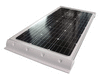 Sunbank Uchwyty boczne paneli solarnych 680 mm białe - 2 szt.