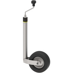 Jockey Wheel with Sheet Steel Rim