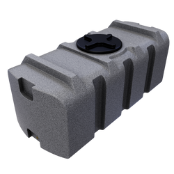 Prostokątny pojemnik 500 l UHPLAST marmurowy