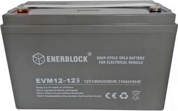 125AH lead-acid Battery EVM - E-Vehicle AGM