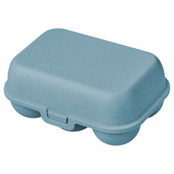 Pudełko na jajka mini niebieskie 17x7,3x11,8cm PP