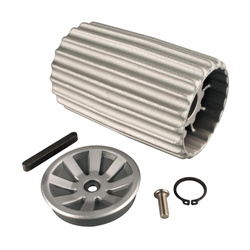 Kpl. rolek z pokrywą, pierścieniem zabezpieczającym i kluczem piórowym