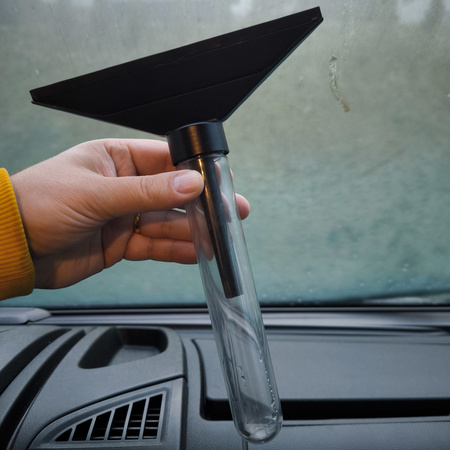 UniCamp Ściągacz Przednich Szyb Czarny 22 cm