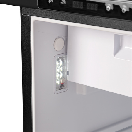 Yolco KL50D built-in compressor fridge 44 l - dual-zone with freezer, 12/24 V, Bluetooth, for motorhomes