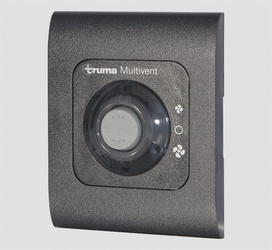 TBM black control panel for Multivent