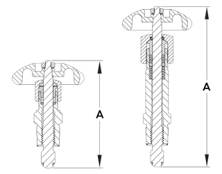 REGO ES8450R 4” Extended Stem Retrofit Kit