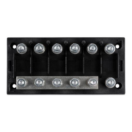 Six-way fuse holder for Mega-fuse with busbar (250A)
