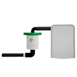 Electric toilet vent for Clesana door variant