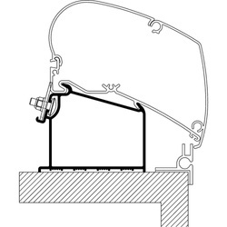 Adapter dachowy do przyczep kempingowych Adria od 2015 do TO serii 6 i 9