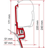 Adapter do rynny Reimo Multirail T4 lub Brandrup