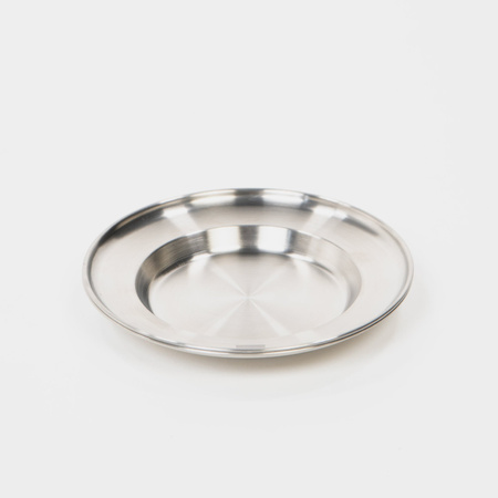 BOXIO PLATE - 2 stainless steel SUS304 camping plates, Ø 21.2 cm