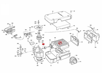 Air chamber with spring for E-4000