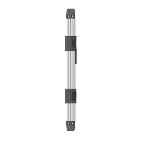Ilse Szyna ścienna do mocowania stołu Wall Connection Rail 50 cm aluminium srebrna - kamper