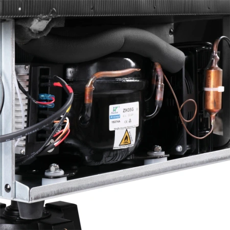Yolco RL85N Black – lodówka kompresorowa 83 l z Bluetooth i Dual Zone
