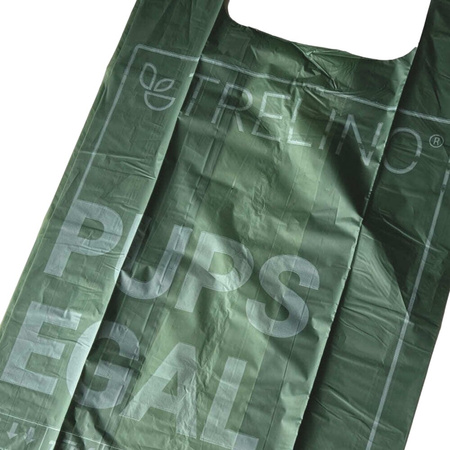 Trelino Compostable Bags 10 l, 10 pcs, Dark Green - Separating Toilet