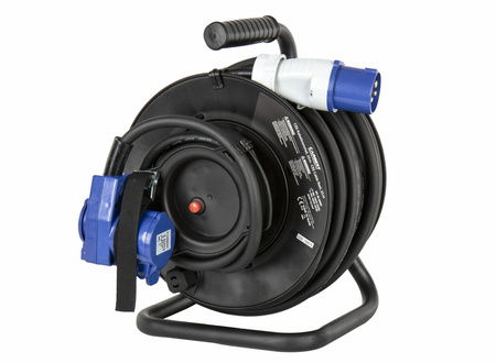 Bęben kablowy CEE H07RN-F 3G2,5mm2 - łącznik kątowy 25 m