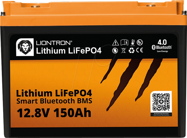 Akumulator LIONTRON LiFePO4 12.8V 150Ah LX Smart z Bluetooth Arctic Marine