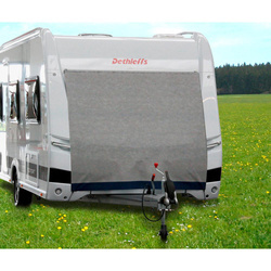 Hindermann SUPRA plandeka na przód przyczepy kempingowej 140 x 160 cm, szara