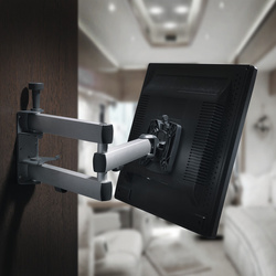 Uchwyt TV SKY 10N 2-ramienny 480mm Szary/Czarny Aluminium 10kg