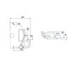 Reverse gear component for FNL6301
