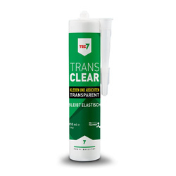 Klej i uszczelniacz bezbarwny Tec7 TRANSCLEAR 390ml w tubie
