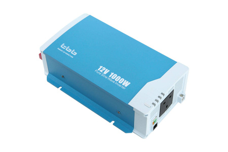 Inverter pure sine 12/24V DC to 230V AC 1000W IH1000L TBB Power