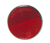 Odblask okrągły 72mm samoprzylepny czerwony (1 szt.)