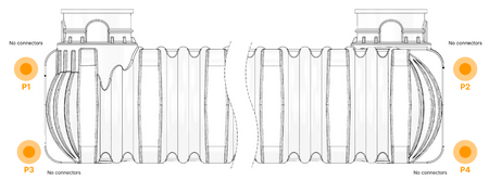 AQUAstay DRINKING WATER TANK FLAT 25.000 L WHITE
