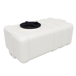 Prostokątny lekki pojemnik 100 l UHPLAST biały