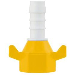 LILIE króciec prosty pompy WeißGELB, gwint 1/2" na wąż 10 mm (choinka)