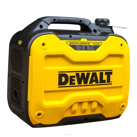 DeWalt Agregat prądotwórczy inwerterowy DXGNi35E 3400 W rozrusznik elektryczny - kemping i budowa