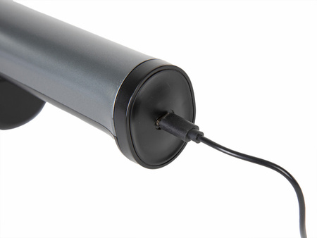 Odkurzacz bezprzewodowy 230 V / 200 W z USB - srebrnoszary