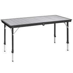 Stół składany Brunner Dinemic 143 cm – aluminiowy, regulowany