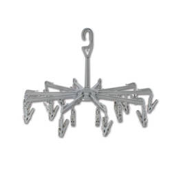 Swivel clothesline with hook