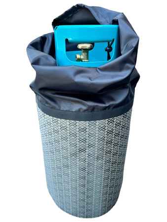 Cover for a 11kg gas cylinder LIMITED GRAY GalloNero
