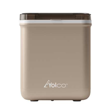 Yolco kostkarka do lodu ICM1 12/24 V i 120-240 V, 10 kg/dobę, piaskowa