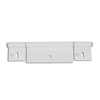 White aluminium hinge 200 mm 3 holes