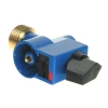 Adapter for forklift gas bottles 22 mm Click-On to G.5 90deg.