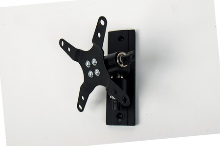 Uchwyt ścienny TV Carbest Wall Mount L 493982 - z ramieniem, aluminiowy, czarny, VESA 75/100, ekrany 13-30 cali, do 15 kg