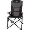 Składane krzesło Raptor Recliner marki Brunner, szaro-czarne