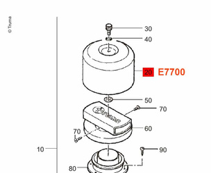 Nasadka kominowa KMD