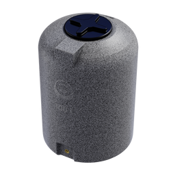 Cylindryczny pionowy pojemnik 100 l UHPLAST marmurowy