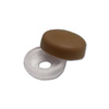 Screw cap brown Ø13 100 pcs.