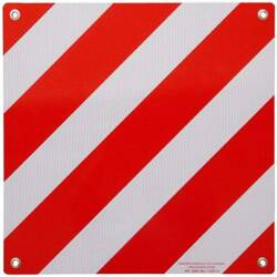 Tablica ostrzegawcza na rowery i ładunki wystające Włochy