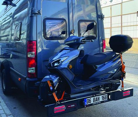 Bagażnik stały do motocykli Mototrans Fix MT-FX100 do 155kg