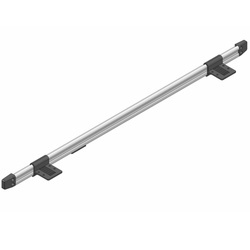 Szyna ścienna do mocowania stołu Ilse Rail 100 cm - srebrna